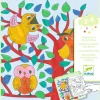 Djeco 10 dibujos para colorear + 10 juegos sorpresa Bosque ·*Niños Juguetes Y Juegos Motricidad Fina