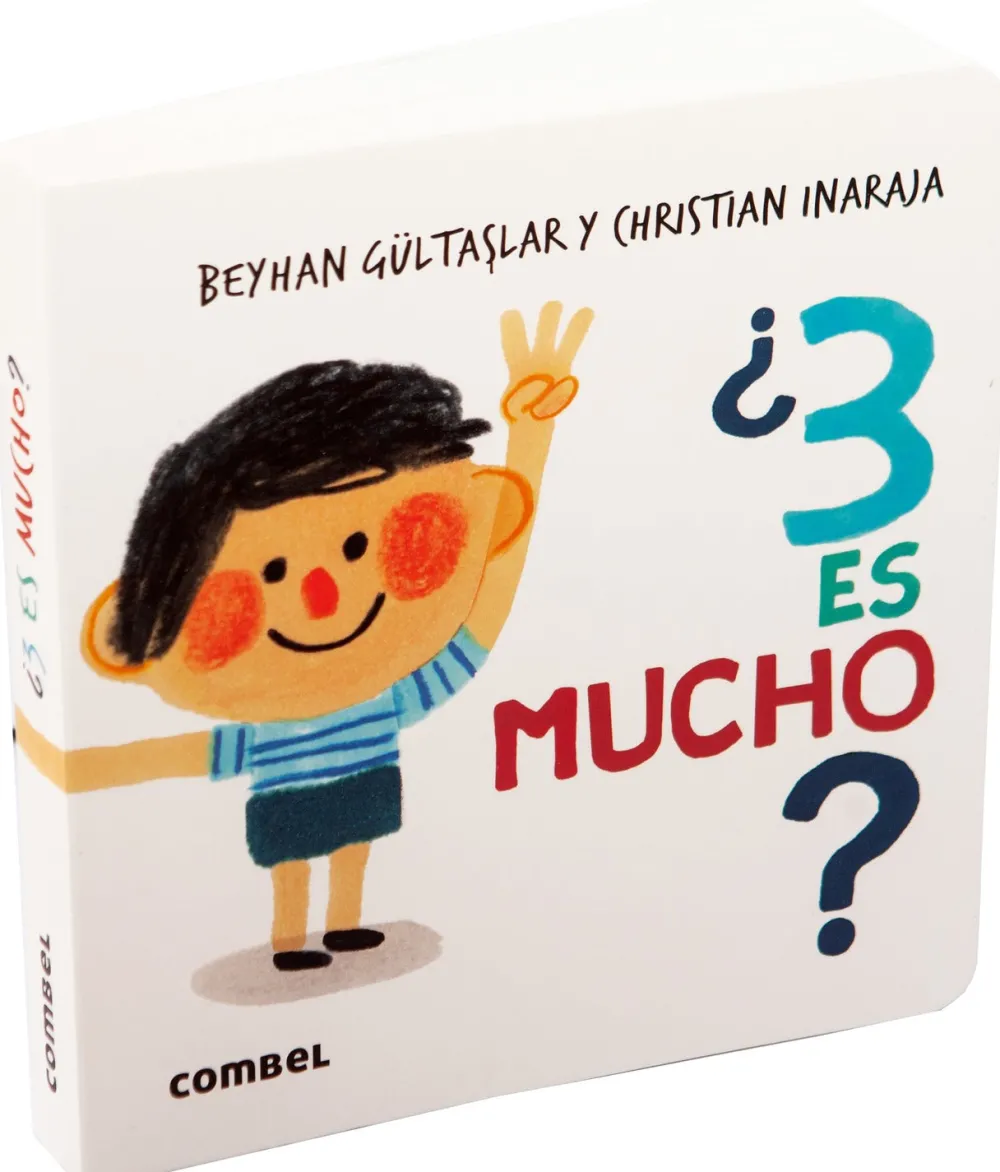 Combel ¿3 es mucho?* Libros Con Solapas|Álbumes Ilustrados Infantiles