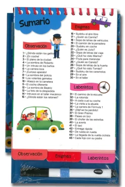 Auzou 45 juegos ¡de Paseo!*Niños Libros Busca Y Encuentra|Libros Pasatiempos Para Niños Y Niñas