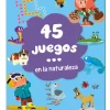Auzou 45 juegos En la Naturaleza*Niños Libros Busca Y Encuentra|Libros Pasatiempos Para Niños Y Niñas