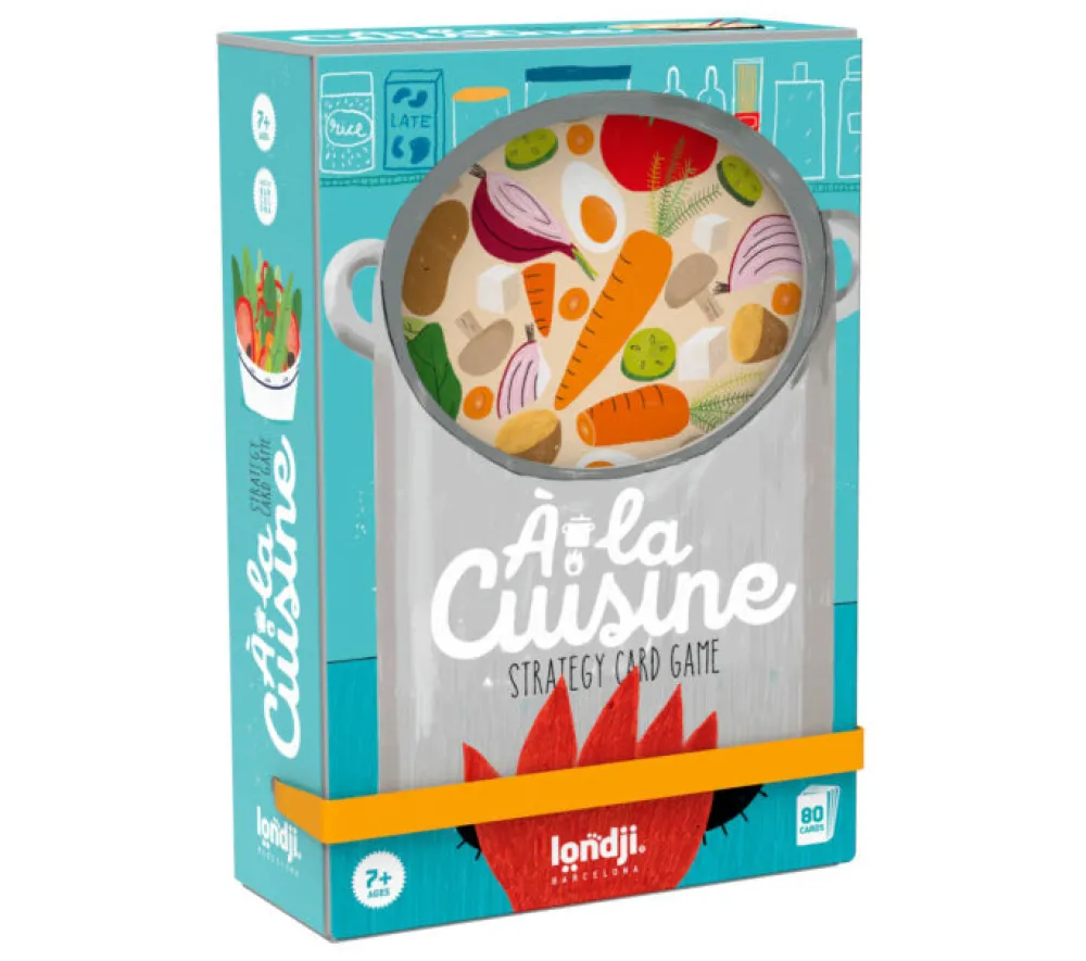 Londji À la cuisine Card Game·*Niños Juegos De Mesa Competitivos|Juegos De Tablero