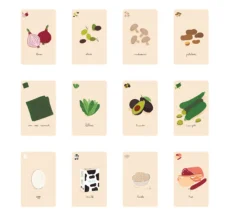 Londji À la cuisine Card Game·*Niños Juegos De Mesa Competitivos|Juegos De Tablero