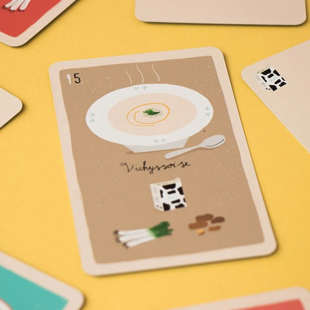 Londji À la cuisine Card Game·*Niños Juegos De Mesa Competitivos|Juegos De Tablero