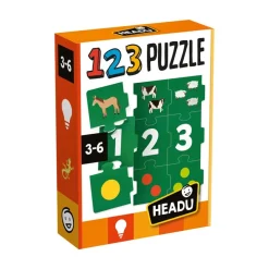 Headu 123 Puzzle ·*Niños Ludilo|Juegos De Mesa De Viaje