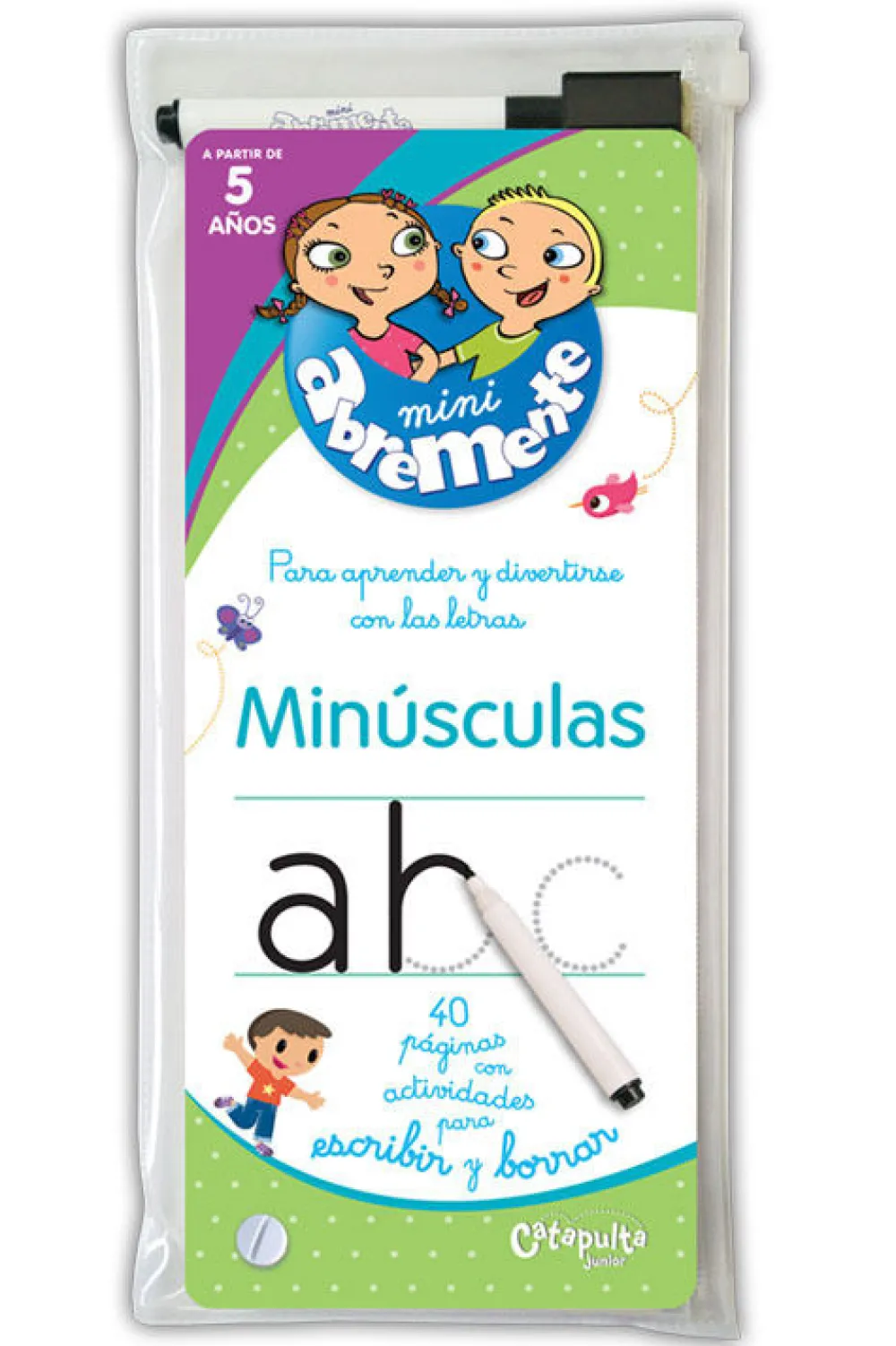 Catapulta Abremente · Escribir y Borrar Minúsculas imprenta*Niños Abremente|Juegos De Viaje