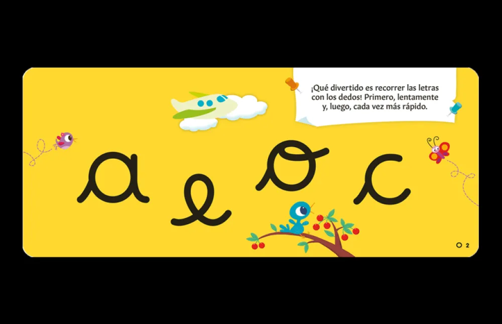 Catapulta Abremente · Minúscula Cursiva (Nuevo)*Niños Abremente|Juegos De Viaje