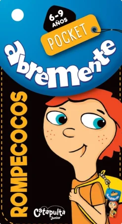Catapulta Abremente pocket: Rompecocos 6-9 años*Niños Abremente|Juegos De Viaje
