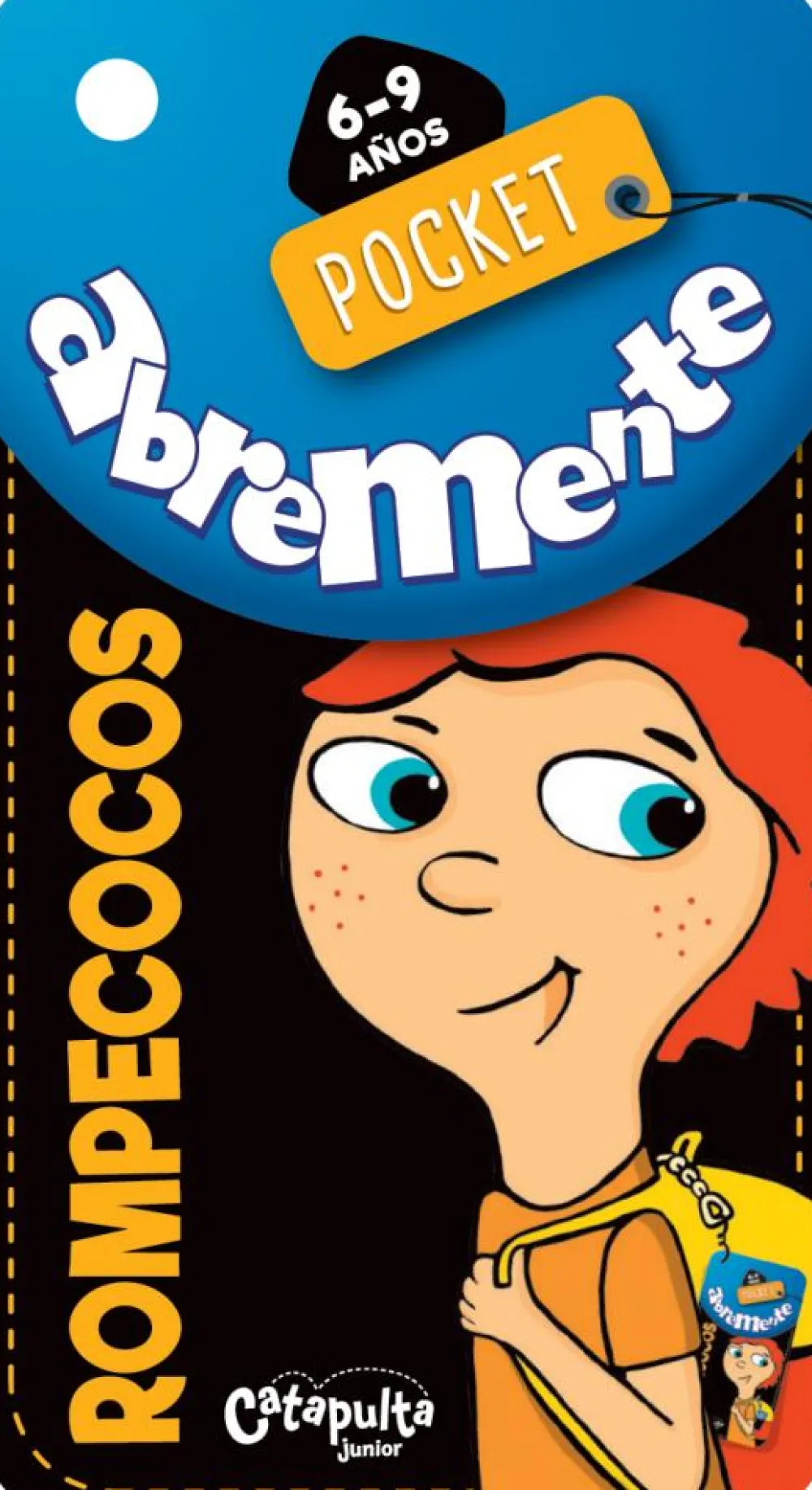 Catapulta Abremente pocket: Rompecocos 6-9 años*Niños Abremente|Juegos De Viaje