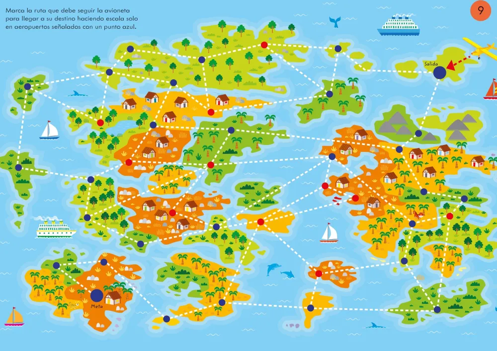 Usborne Actividades variadas para llevar de viaje*Niños Libros Pasatiempos Para Niños Y Niñas