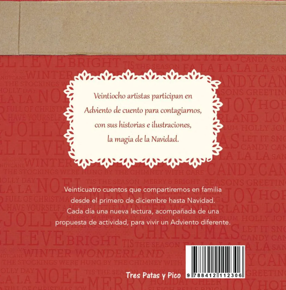 Tres patas y pico Adviento de Cuento*Niños Libros De Navidad Para Niños|Álbumes Ilustrados Infantiles