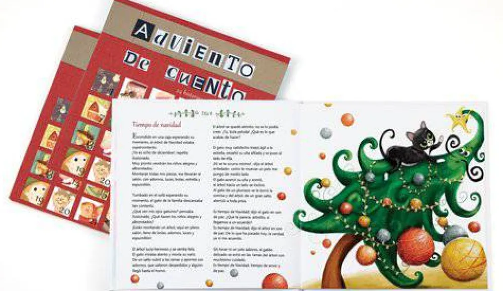 Tres patas y pico Adviento de Cuento*Niños Libros De Navidad Para Niños|Álbumes Ilustrados Infantiles