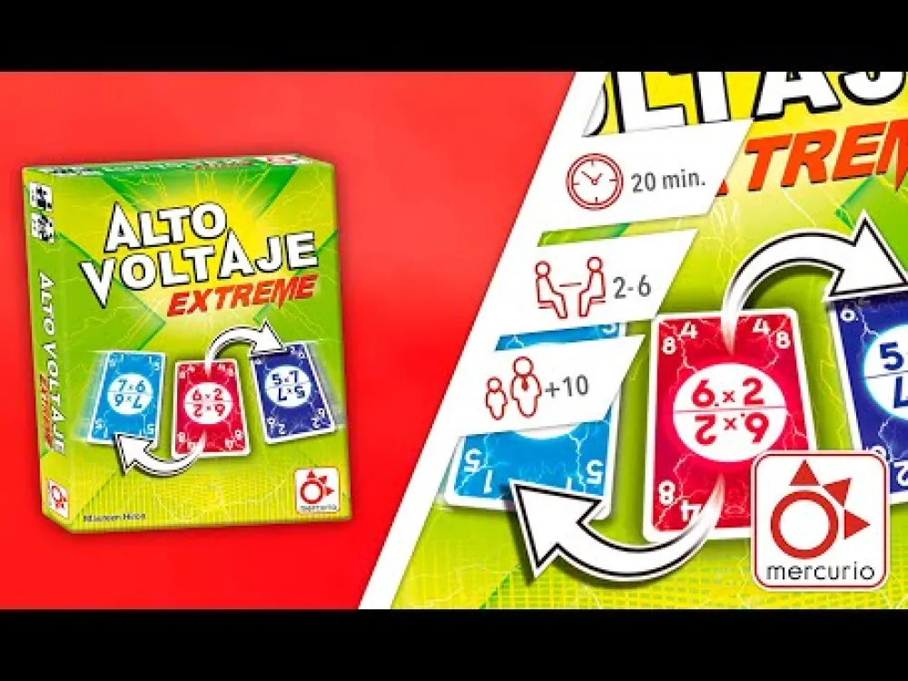 Mercurio Alto Voltaje Extreme ·*Niños Mercurio Juegos De Mesa|Juegos De Mesa De Viaje