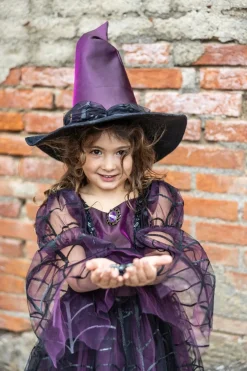 Great Pretenders Amethyst Bruja Spider 5-6 años ·*Niños Disfraces Infantiles