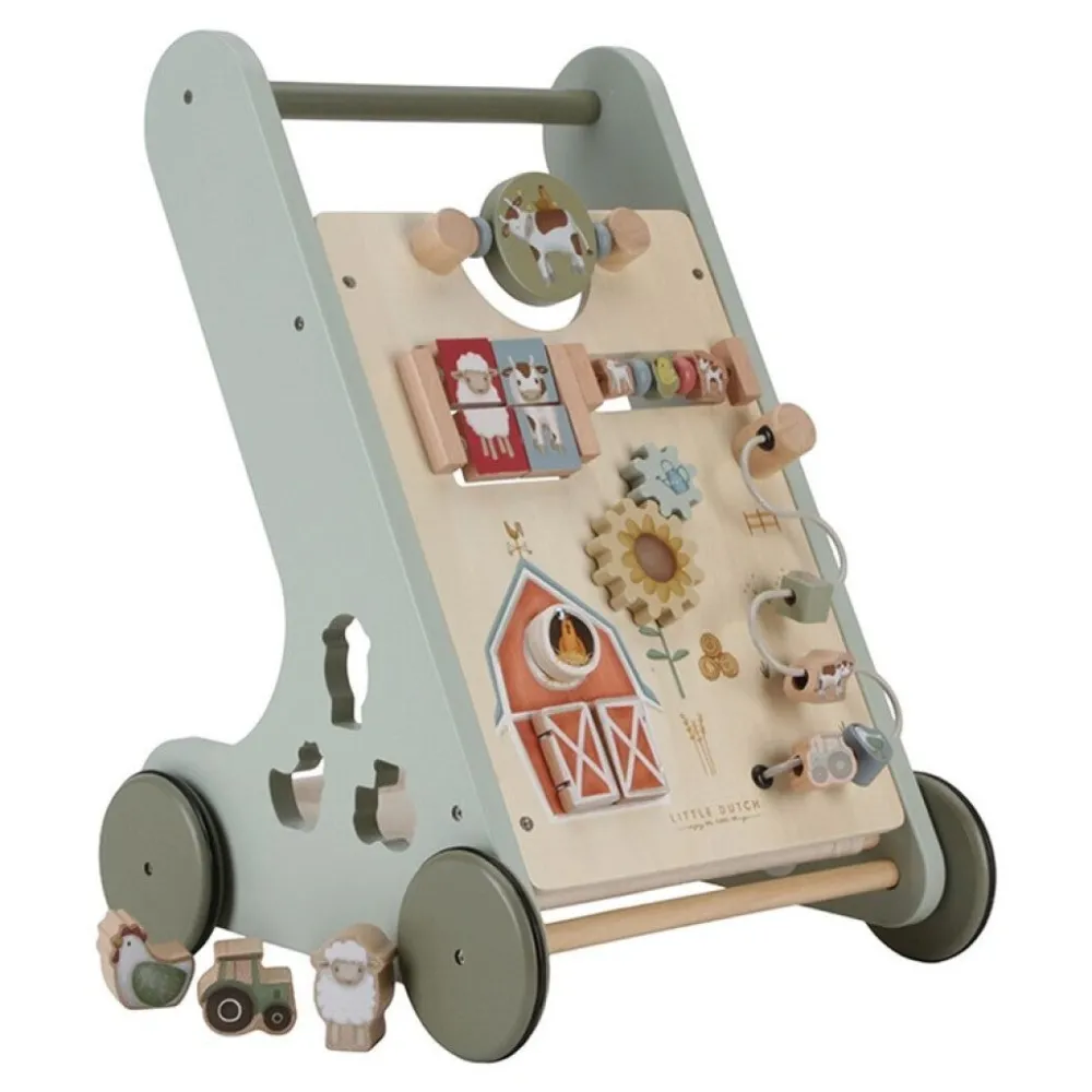 Little Dutch Andador Pequeña Granja ·*Niños Juguetes Montessori|Juguetes De Madera Para Niños