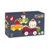Janod Animales magnéticos de la granja ·*Niños Juguetes Waldorf|Juguetes Montessori