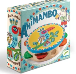 Djeco Animambo Pandereta ·*Niños Juguetes Waldorf|Juguetes Montessori