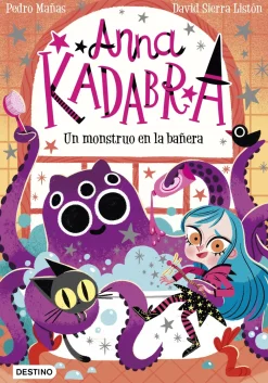 Destino Infantil u0026 Juvenil Anna Kadabra 3 - Un monstruo en la bañera*Niños Libros De Pedro Mañas|Anna Kadabra