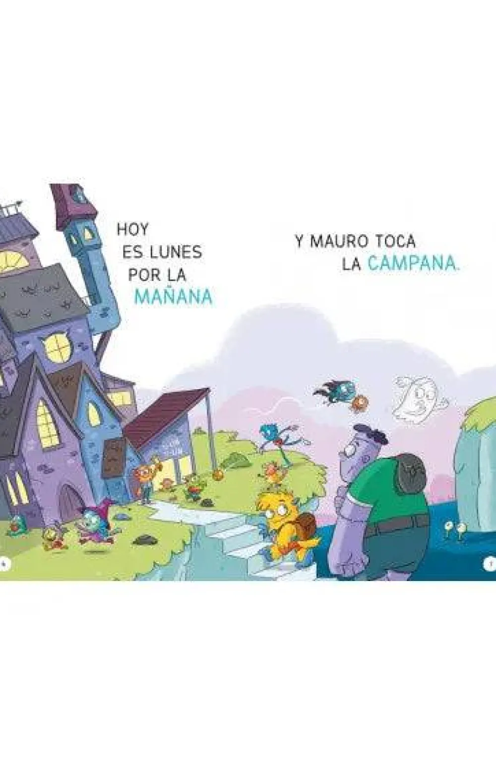 Montena Aprender a leer en la Escuela de Monstruos 1 - La mascota más grandota* Aprender A Leer En La Escuela De Monstruos|Libros En Mayúsculas