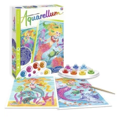 Sentosphère Aquarellum Fluorescente Sirenas*Niños Kit De Manualidades