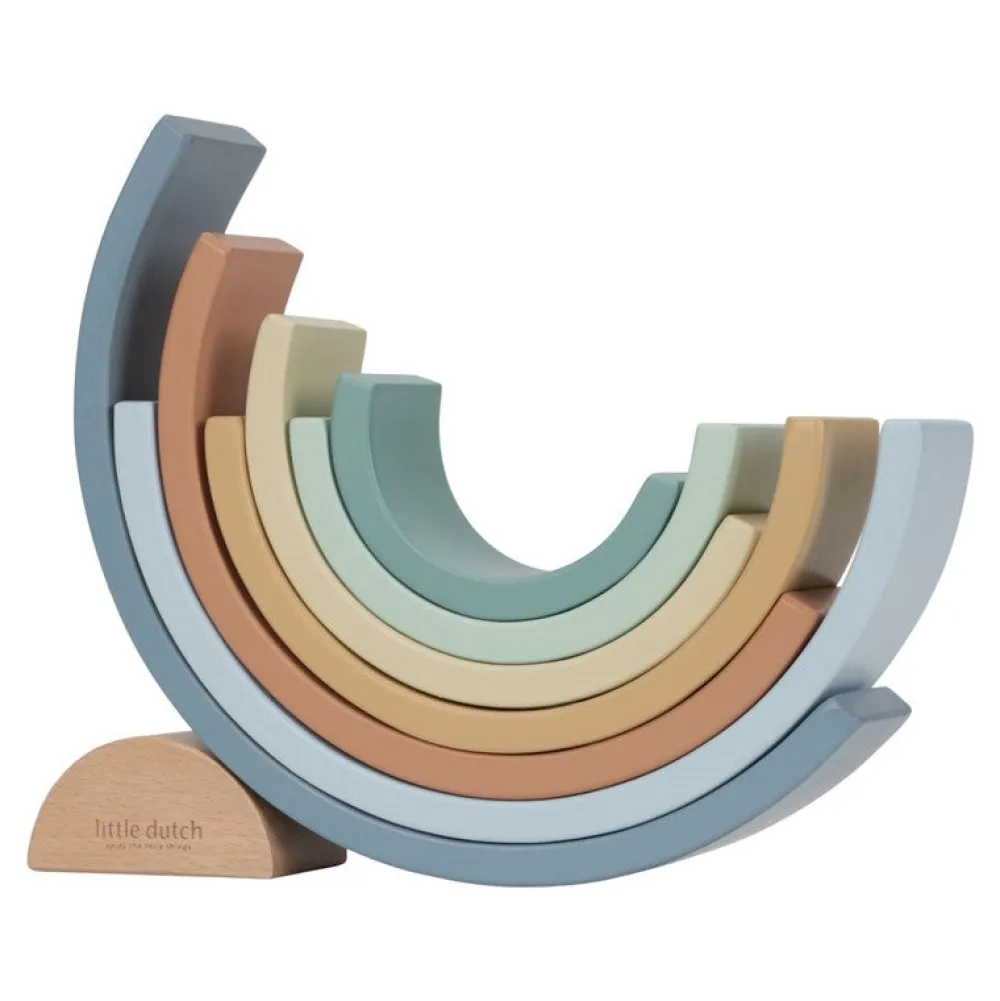 Little Dutch Arco Iris Forest Friends ·*Niños Juguetes Waldorf|Juguetes De Madera Para Niños