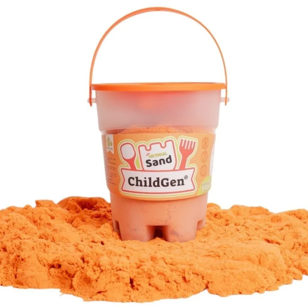 ChildGen Arena Kinetica 500 g · Orange*Niños Arena Kinética|Juguetes Y Juegos Motricidad Fina