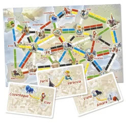 Asmodee Aventureros al tren - El primer viaje ·*Niños Juegos Asmodee|Juegos De Mesa De Viaje