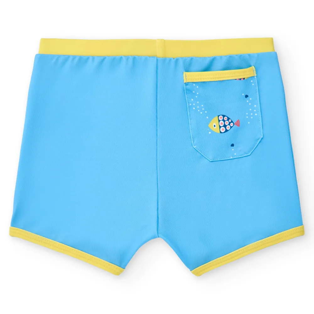 BTBOX Bañador Boxer · Peces*Niños Bañador Para Niños