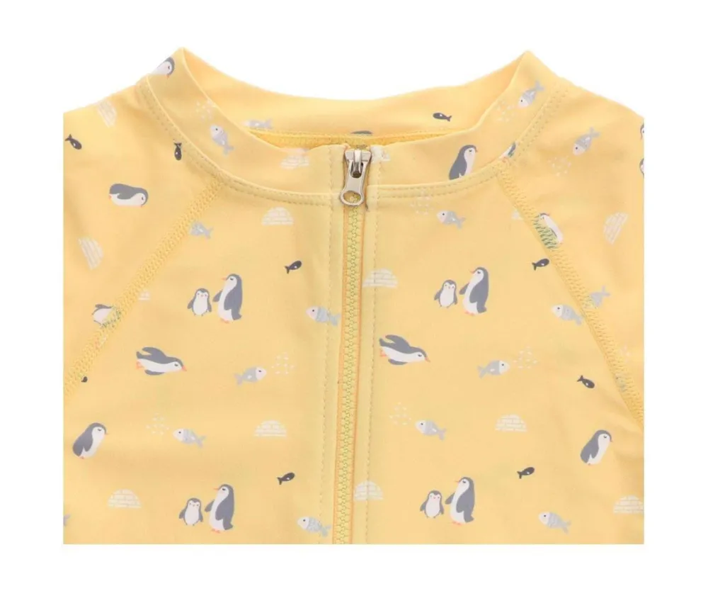 Monnëka Bañador con Cremallera · Penguins*Niños Conjuntos De Verano|Bañador Para Niños