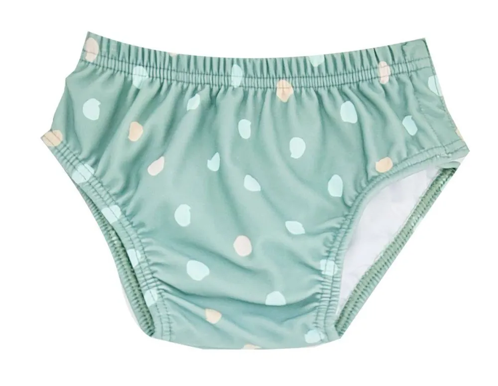 BTBOX Bañador pañal · Lunares Verde* Bañador Pañal