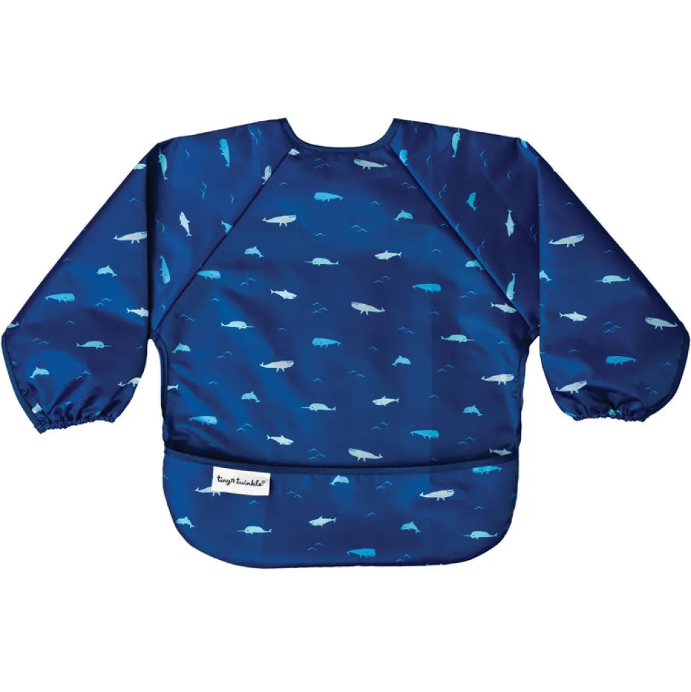 Tiny Twinkle Babero con Mangas Ocean Life ·* Baberos·Baberos Con Mangas|Baberos Con Mangas