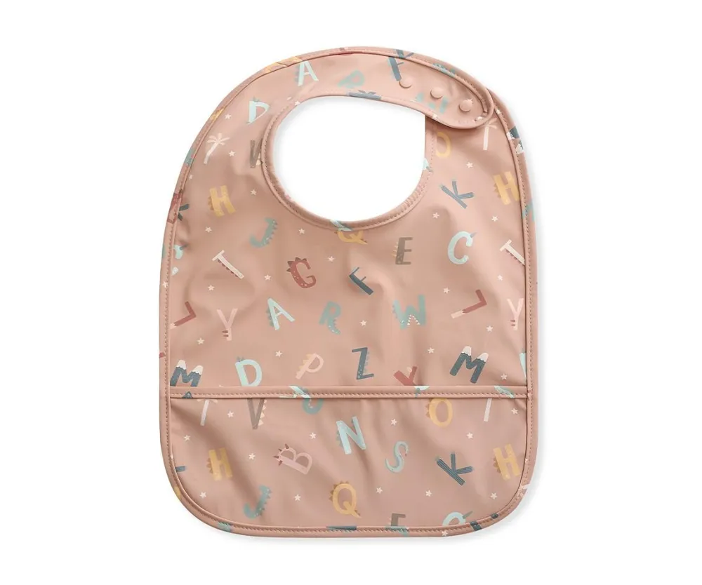Tutete Babero Impermeable Funny Letters* Baberos·Baberos De Silicona|Baberos De Silicona