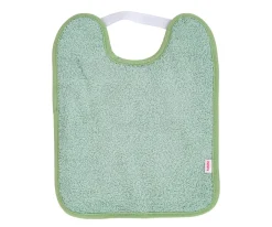 Tutete Babero Toalla Plastificado con Goma Verde ·* Baberos·Baberos Plastificados|Baberos Plastificados
