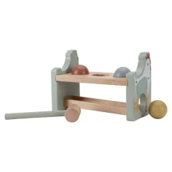 Little Dutch Banco de Golpeo con bolas Little Farm ·*Niños Juguetes Waldorf|Juguetes Montessori