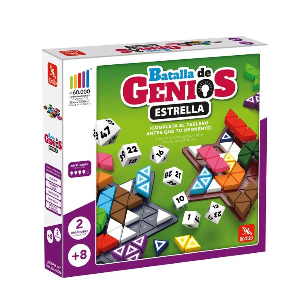 Ludilo Batalla de Genios Estrella ·*Niños Ludilo|Juegos De Lógica