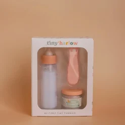 Tiny Harlow Biberon Mágico y Potito de Cereales con cuchara para muñecos ·*Niños Accesorios Para Muñecas Bebé|Muñecos Bebés