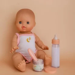 Tiny Harlow Biberon Mágico y Potito de Cereales con cuchara para muñecos ·*Niños Accesorios Para Muñecas Bebé|Muñecos Bebés