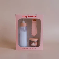 Tiny Harlow Biberon Mágico y Potito Navidad con cuchara para muñecos ·*Niños Accesorios Para Muñecas Bebé|Muñecos Bebés