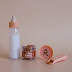 Tiny Harlow Biberon Mágico y Potito Navidad con cuchara para muñecos ·*Niños Accesorios Para Muñecas Bebé|Muñecos Bebés