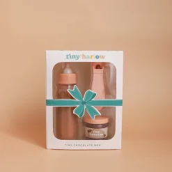 Tiny Harlow Biberon Mágico y Tiny Potito Chocolate con cuchara para muñecos ·*Niños Accesorios Para Muñecas Bebé|Muñecos Bebés