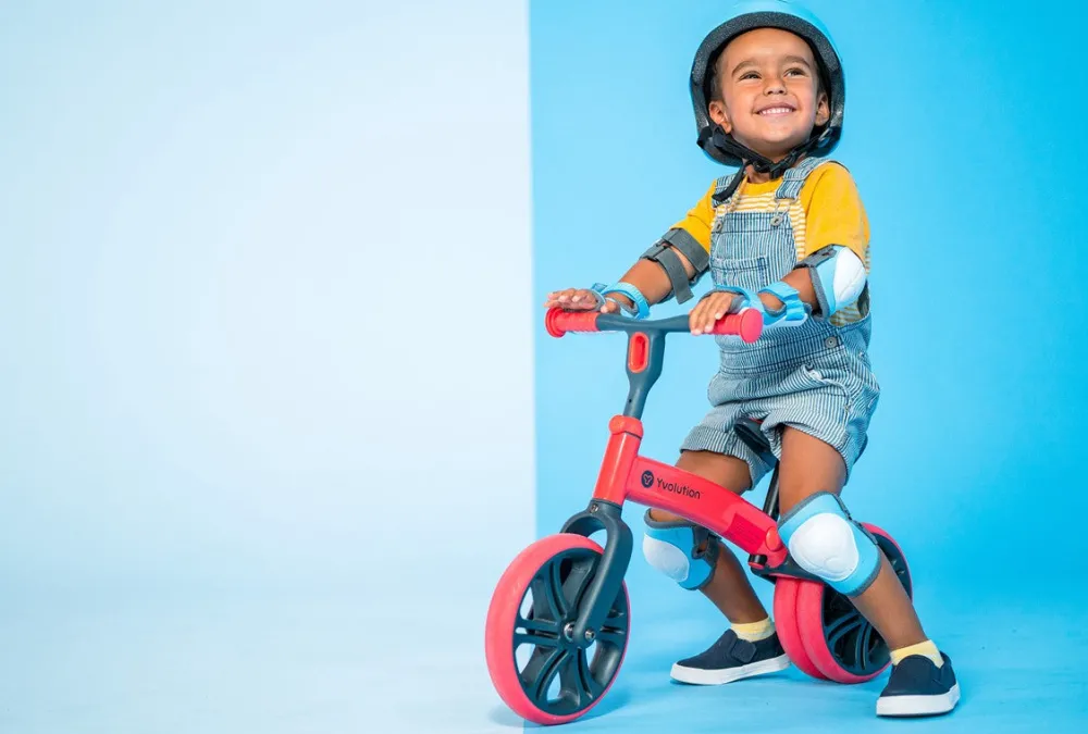 Yvolution Bicicleta equilibrio Velo ·*Niños Triciclos Sin Pedales
