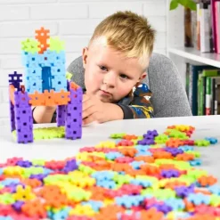 Meli Bloques · Basic Edu 2000 piezas*Niños Bloques Meli|Juguetes Y Juegos Motricidad Fina