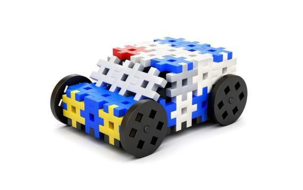 Meli Bloques · Basic Policía 4 en 1*Niños Bloques Meli|Juguetes Y Juegos Motricidad Fina