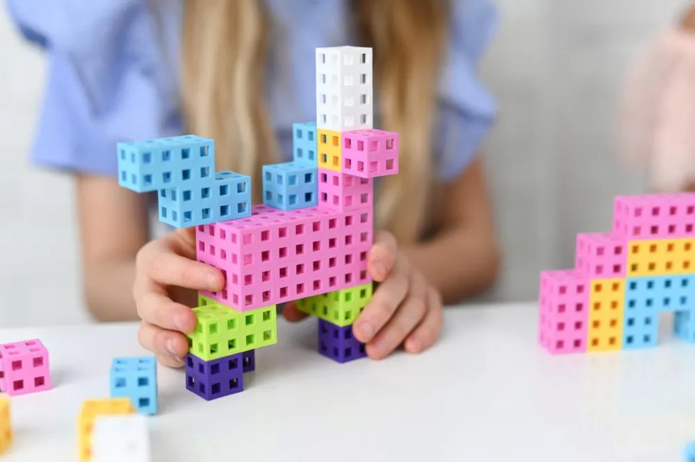 Meli Bloques · Cube Edu 300 piezas Pastel*Niños Bloques Meli|Juguetes Y Juegos Motricidad Fina
