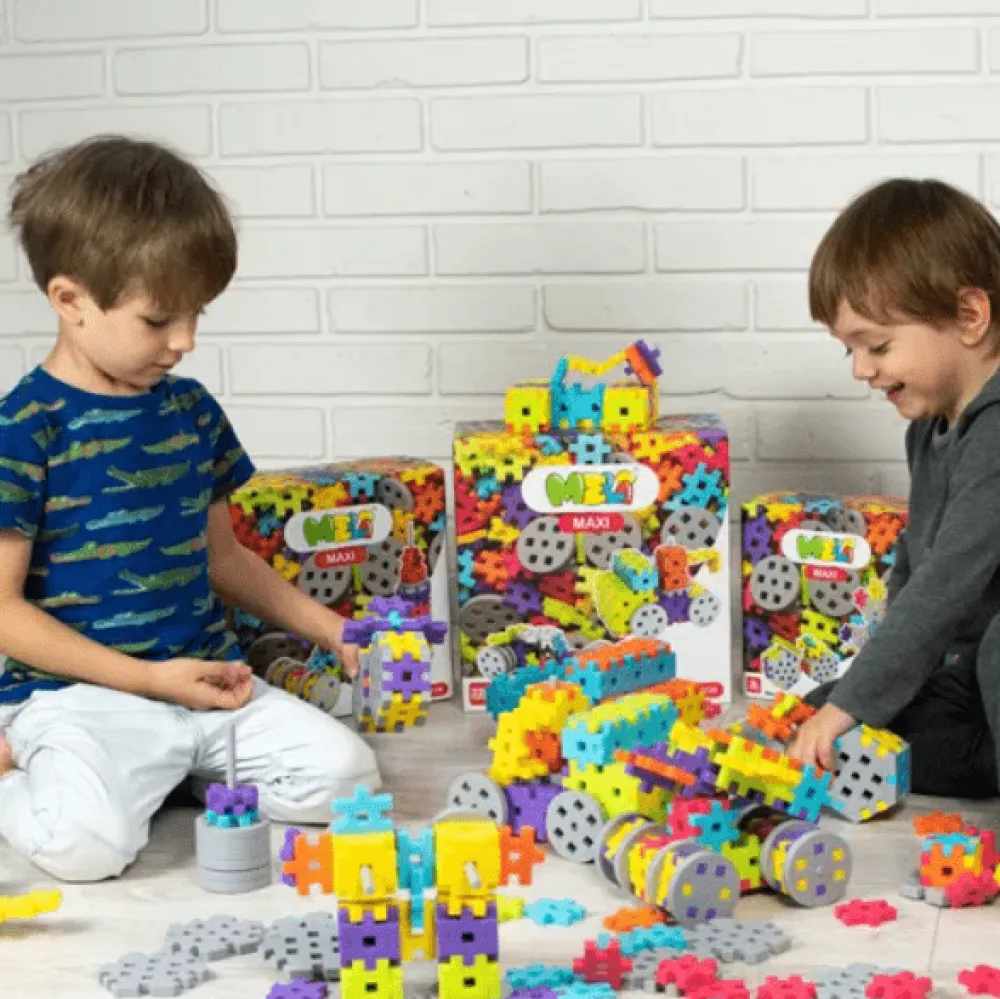 Meli Bloques · Maxi Constructor 70 piezas*Niños Juguetes Y Juegos Motricidad Fina|Bloques Meli