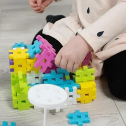 Meli Bloques · Maxi Pastel Constructor 120 piezas*Niños Bloques Meli|Juguetes Y Juegos Motricidad Fina