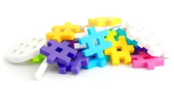 Meli Bloques · Maxi Pastel Constructor 70 piezas*Niños Bloques Meli|Juguetes Y Juegos Motricidad Fina