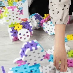Meli Bloques · Maxi Pastel Constructor 70 piezas*Niños Bloques Meli|Juguetes Y Juegos Motricidad Fina