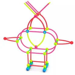 Meli Bloques · Stik 150 pcs Neon*Niños Bloques Meli|Juguetes Y Juegos Motricidad Fina