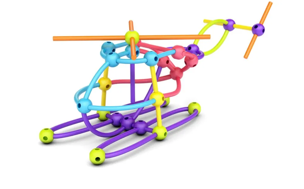 Meli Bloques · Stik 600pcs*Niños Bloques Meli|Juguetes Y Juegos Motricidad Fina