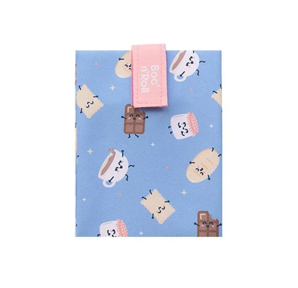 Roll'eat Boc N´Roll Mr. Wonderful Chocolate* Bolsas Para Bocadillo Reutilizables